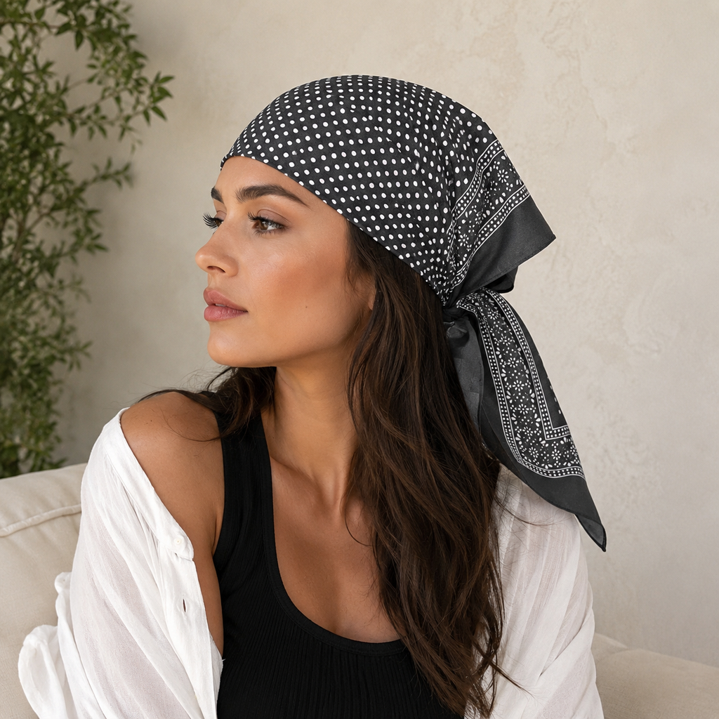 Bandana, Multipurpose Head Scarf, Neck Wrap, Face Cover, Handkerchief, Unisex