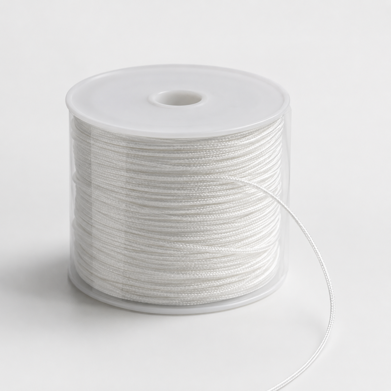 Nylon Thread Spool 0.5mm x 50m for Beading, Bracelets, Jewelry Making and DIY Crafts
