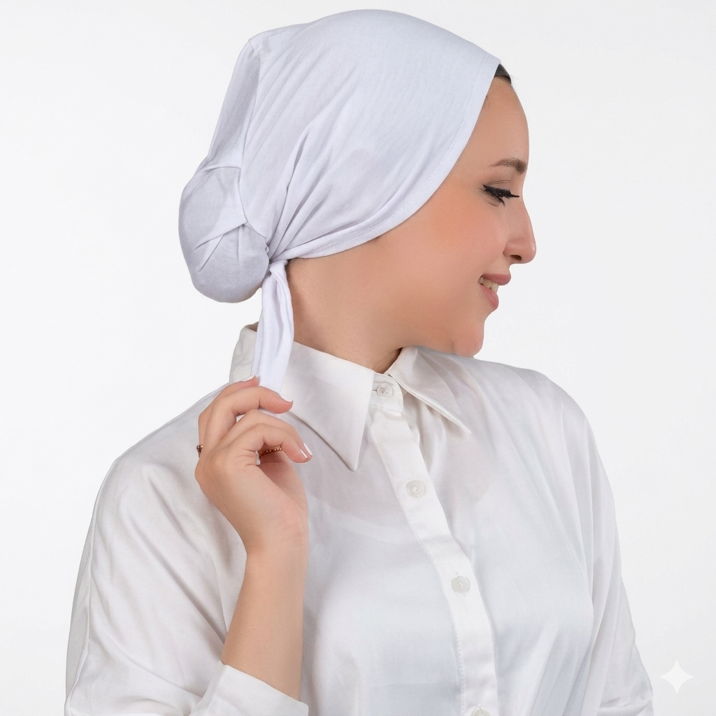 Soft lightweight fabric women bandana head scarf by 7AGAT, versatile for sports, casual, and daily hair covering.