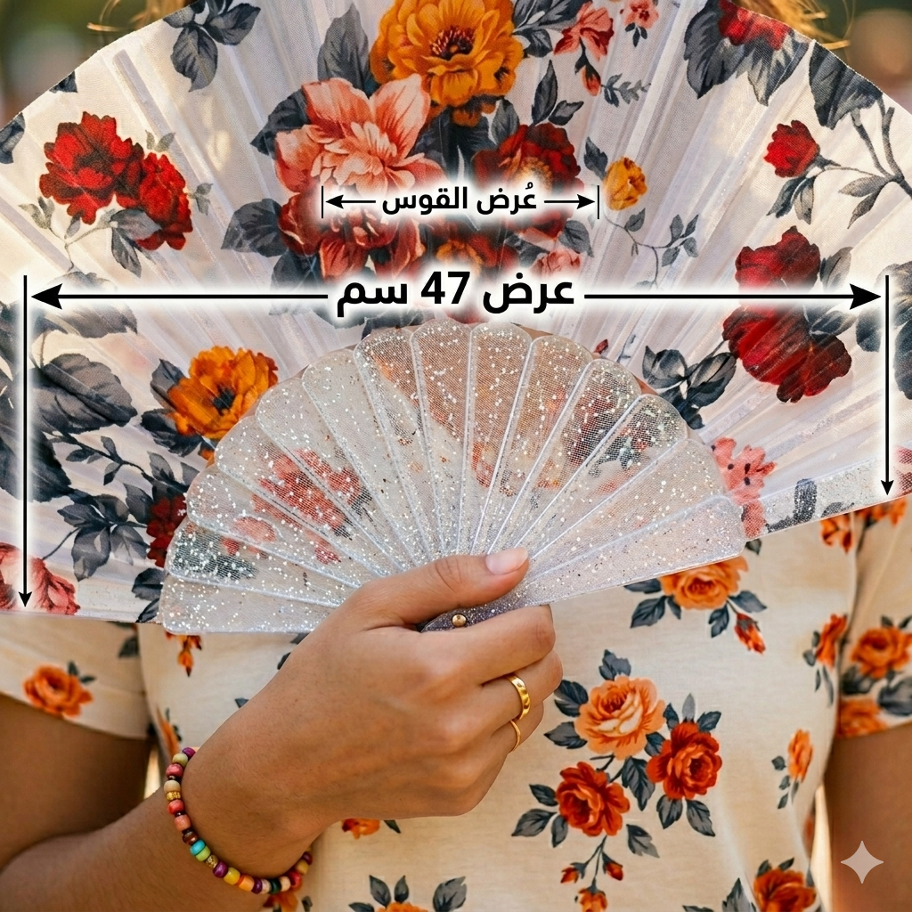 Transparent Acrylic Folding Hand Fan - Lightweight & Portable, Durable Clear Frame for Weddings, Parties, Outdoor Events, and Daily Use