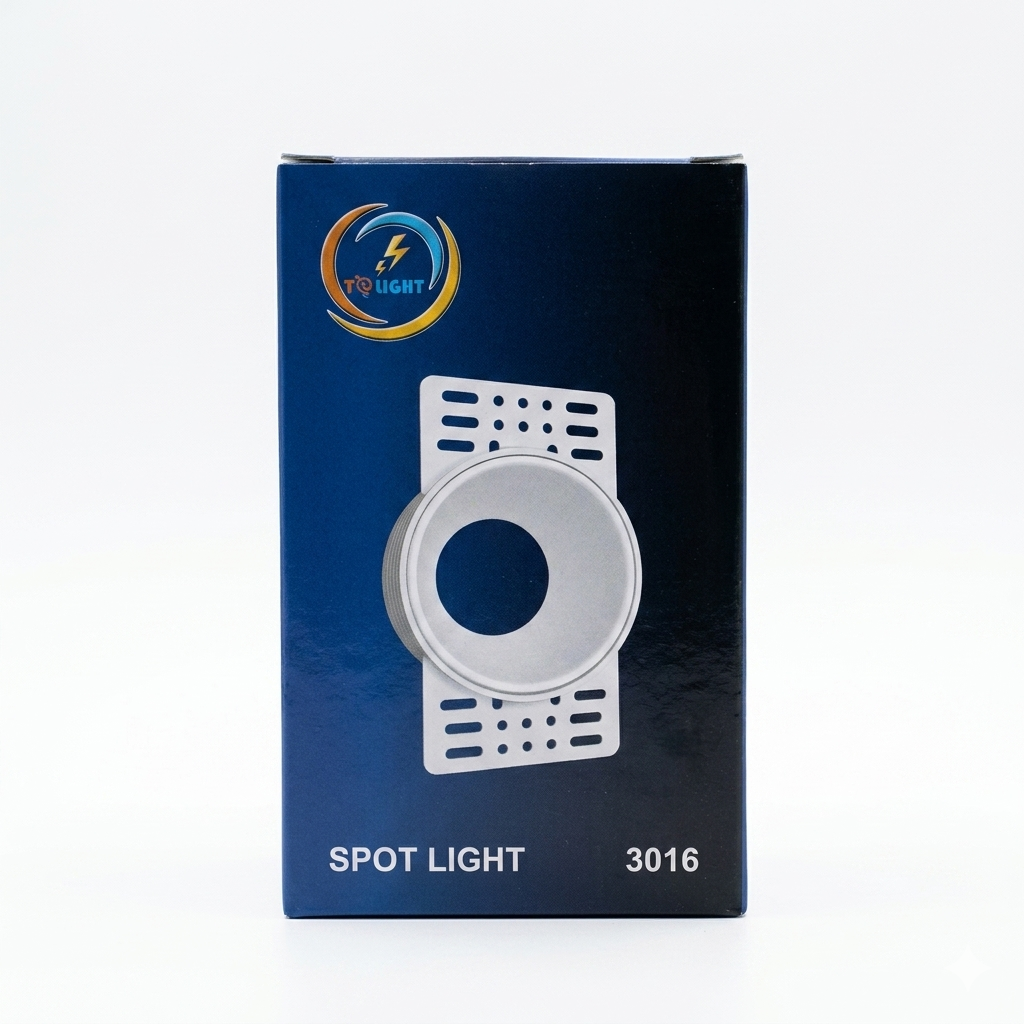 Recessed LED Spot Light, Modern Ceiling Downlight, Aluminum Housing, Energy Saving LED Spotlight for Home and Office