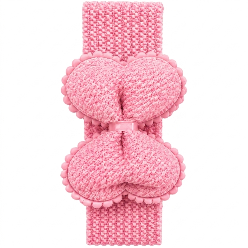 Baby Headbands Set, Elastic Hair Bands with Bow Design for Toddlers and Girls, Soft Stretch Hair Accessories for Daily Use