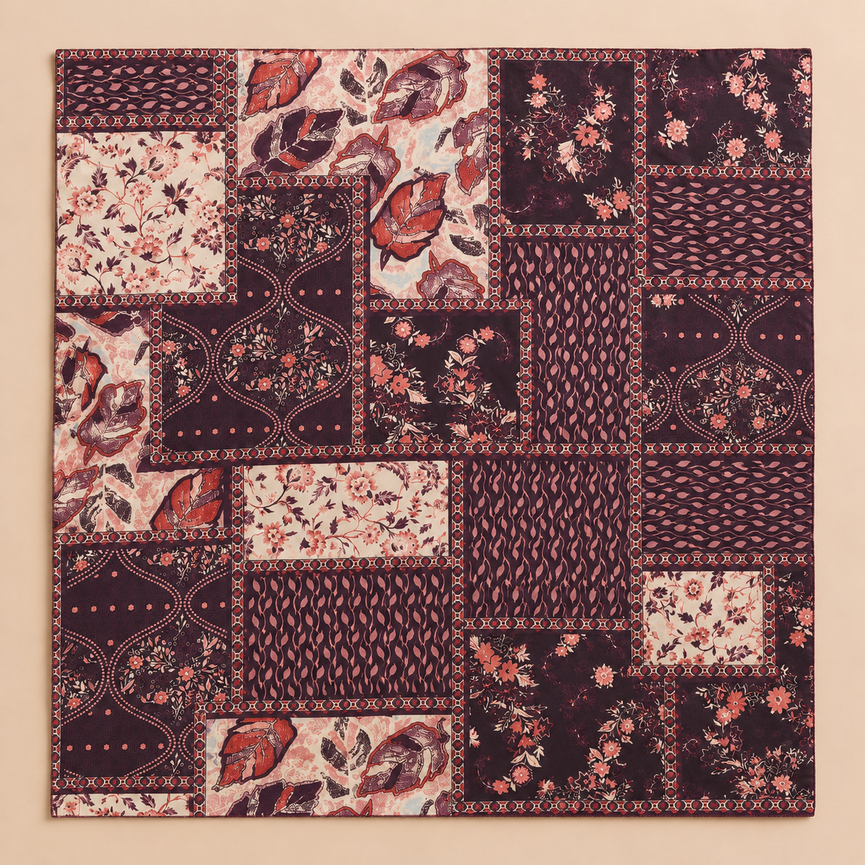 Women’s Printed Scarf, Soft Lightweight Multi-Use Head and Neck Scarf, 160 × 46 cm, Assorted Colors