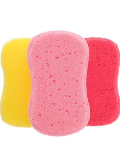 7AGAT large multi-use car wash sponge, 6cm thick high-foam scrubber for cleaning cars, bikes, boats, and household surfaces.