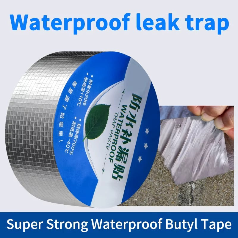 7AGAT waterproof butyl tape with heat insulation, heavy-duty self-adhesive leak repair weatherproof sealing tape for tools and gadgets.