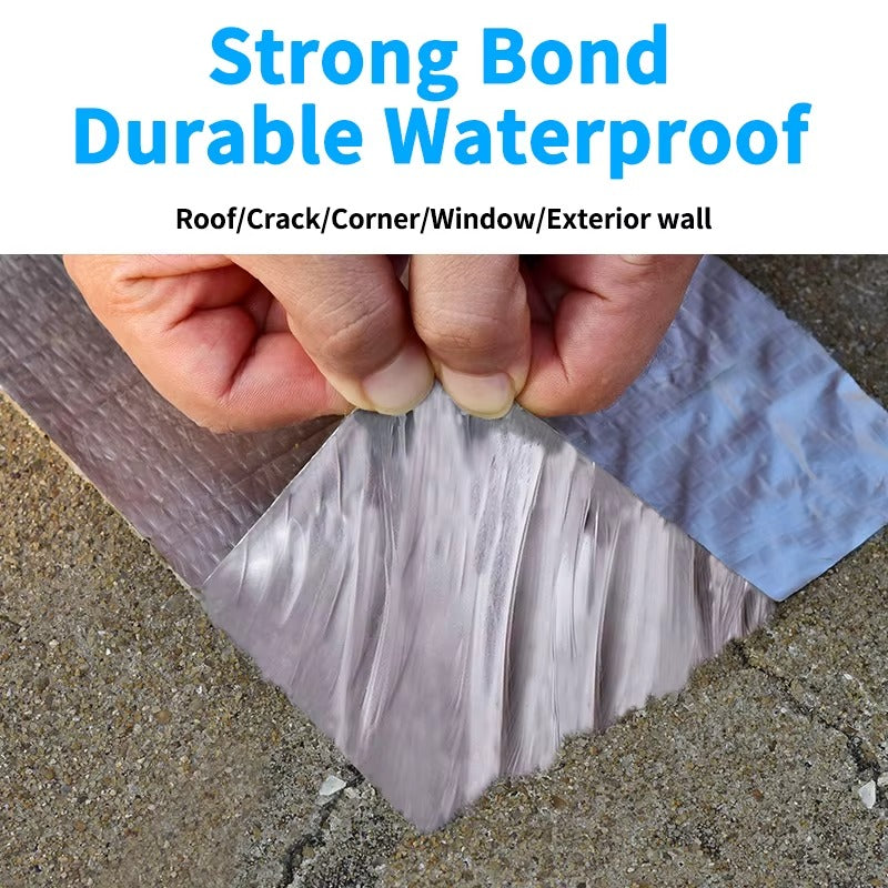 7AGAT waterproof butyl tape with heat insulation, heavy-duty self-adhesive leak repair and weatherproof sealing tool image