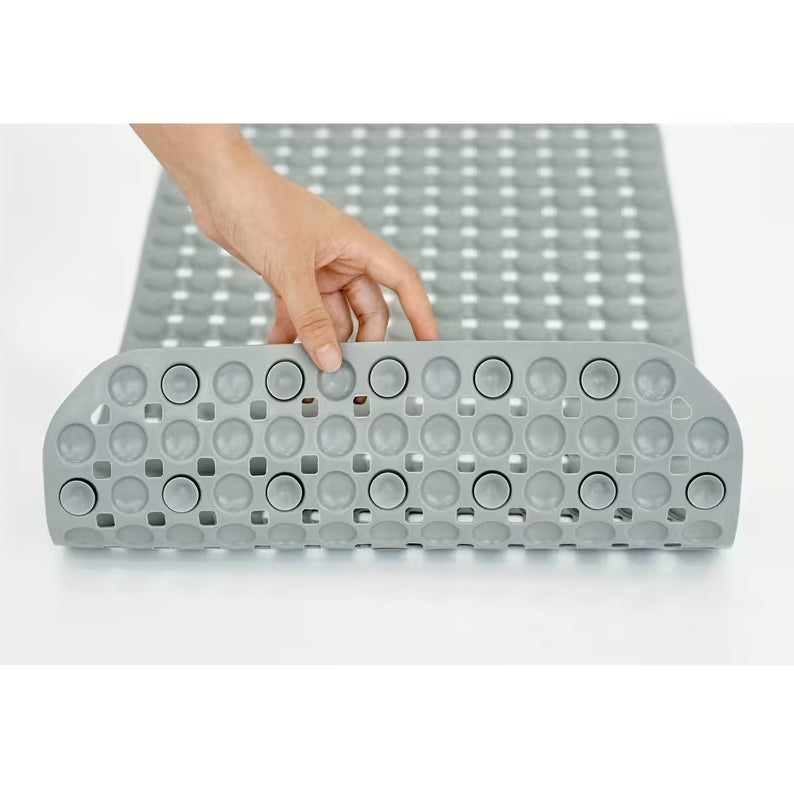 Non-slip bath mat for bathtub and shower floor
